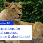 Here are your morning affirmations for a positive day! This mindset video is filled with 25 affirmations for personal success, confidence and abundance!
