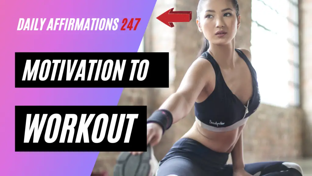 motivational quotes for working out. This mindset video is filled with 20 affirmations for exercise motivation, endurance and intensity.