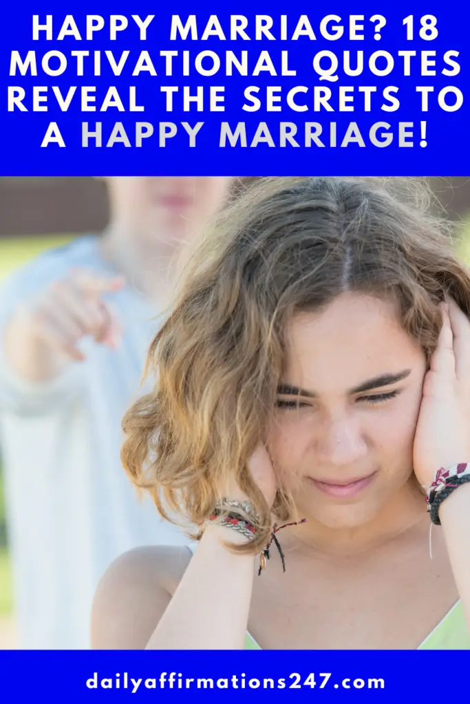 Happy Marriage? 18 Motivational Quotes Reveal The Secrets To A Happy Marriage!