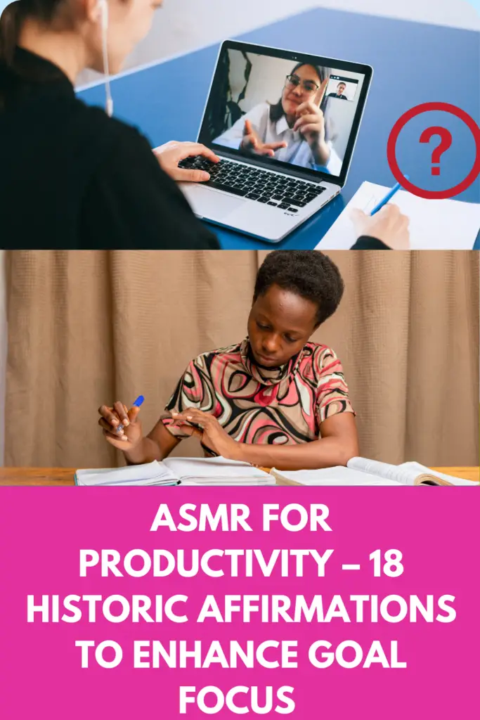 ASMR For Productivity – 18 Historic Affirmations To Enhance Goal Focus & Cool Dopamine Cravings!