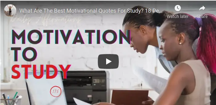 motivation to study